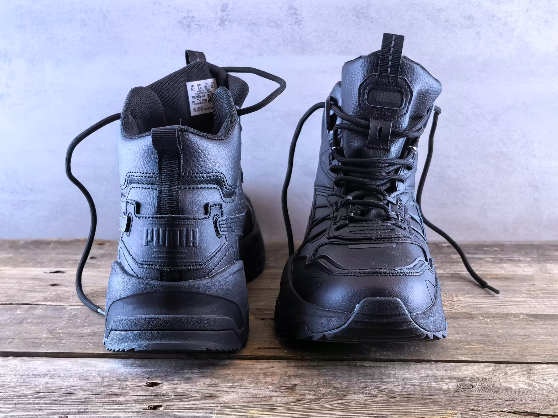 Осматриваем PUMA Trinity Mid Hybrid L спереди и сзади