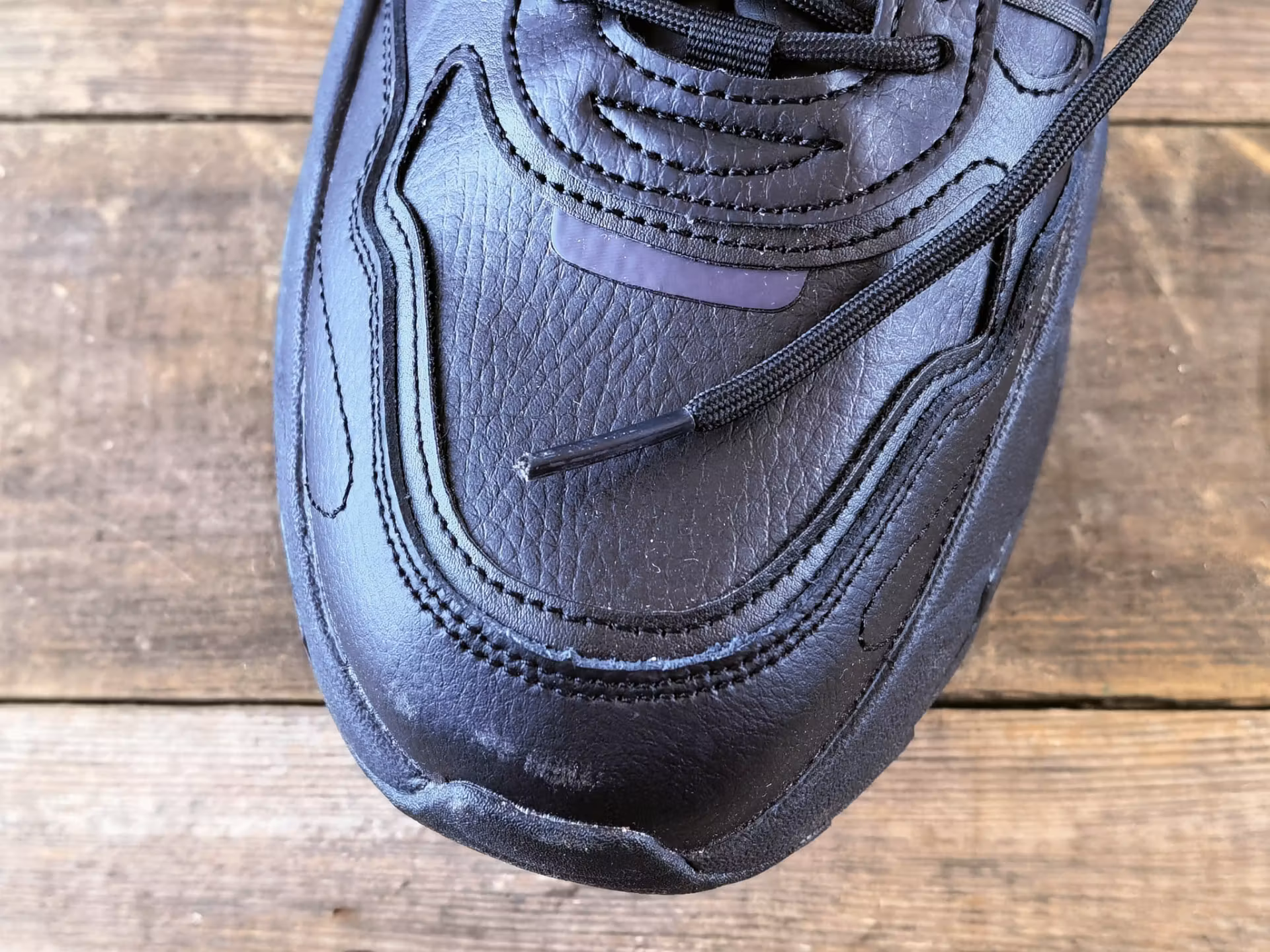 Ещё немного про качество материалов PUMA Trinity Mid Hybrid L.
